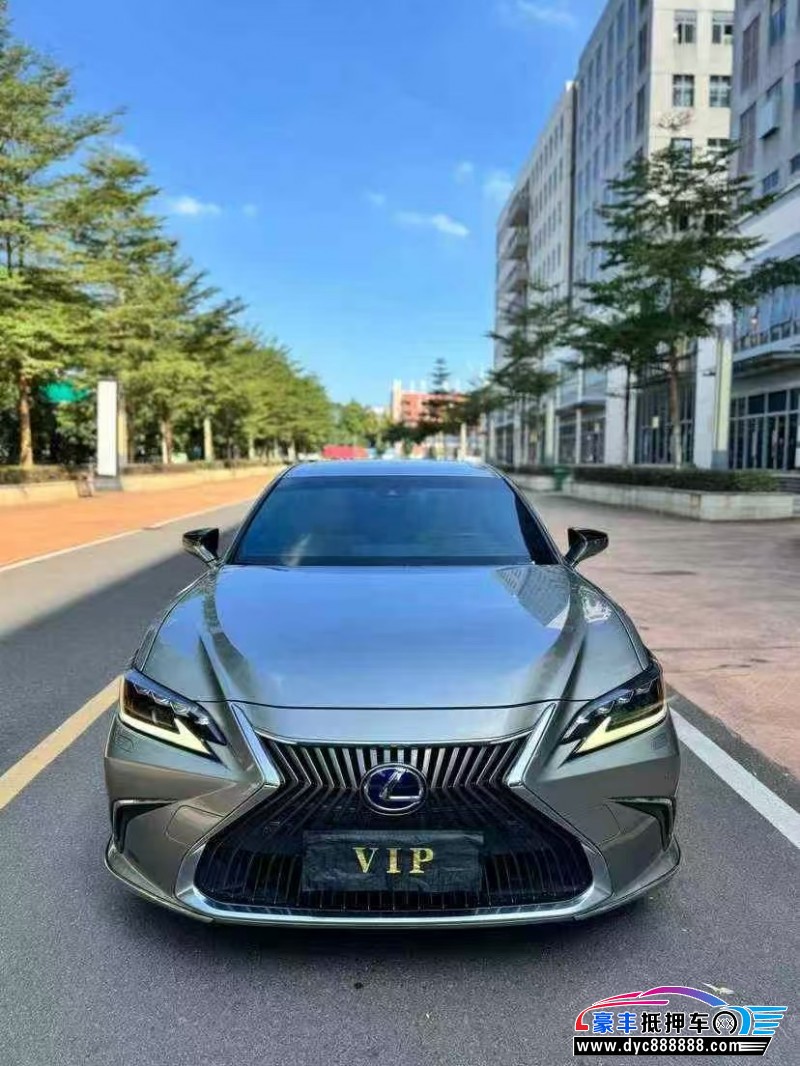 21年雷克萨斯ES轿车抵押车出售