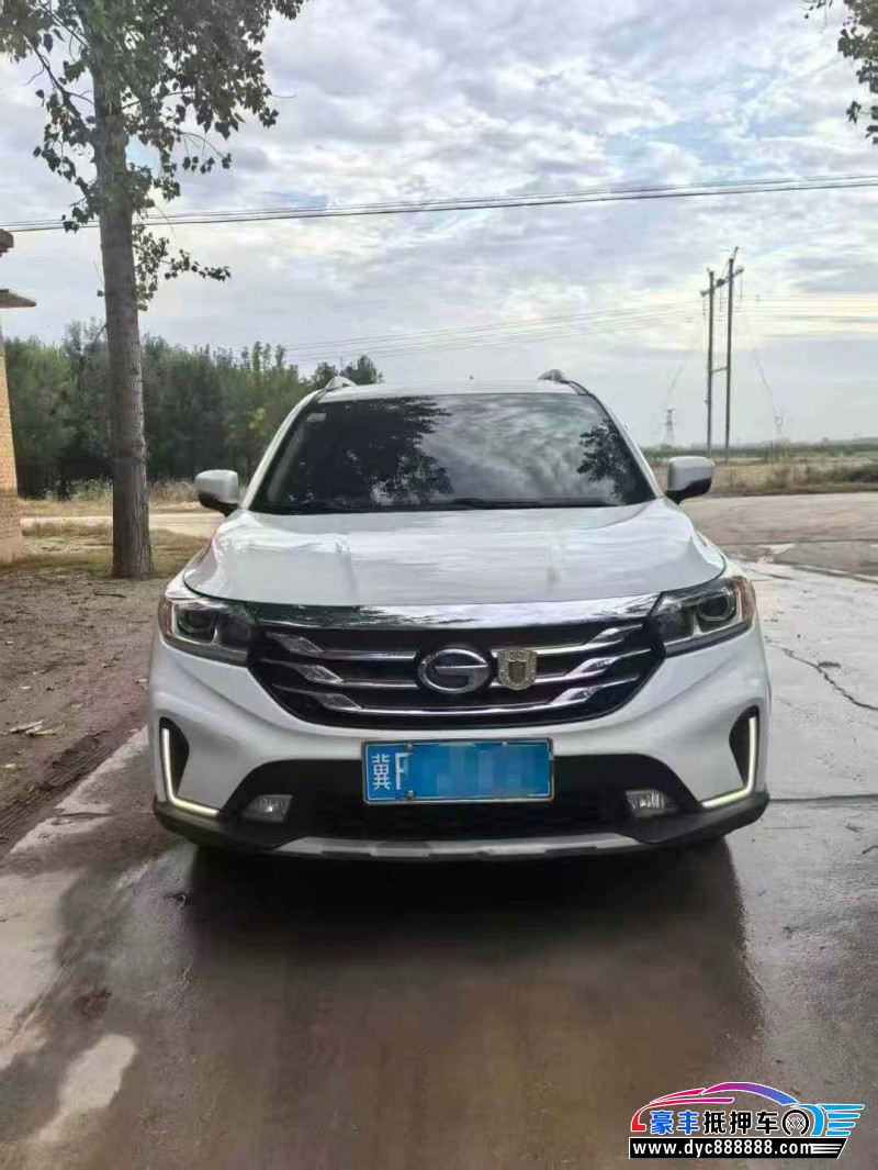 19年传祺GS4轿车抵押车出售