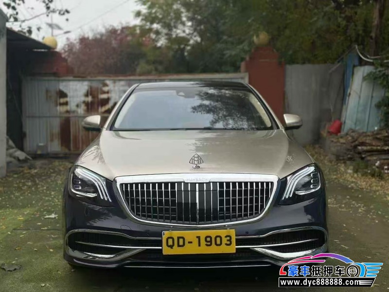 抵押车出售17年奔驰S轿车