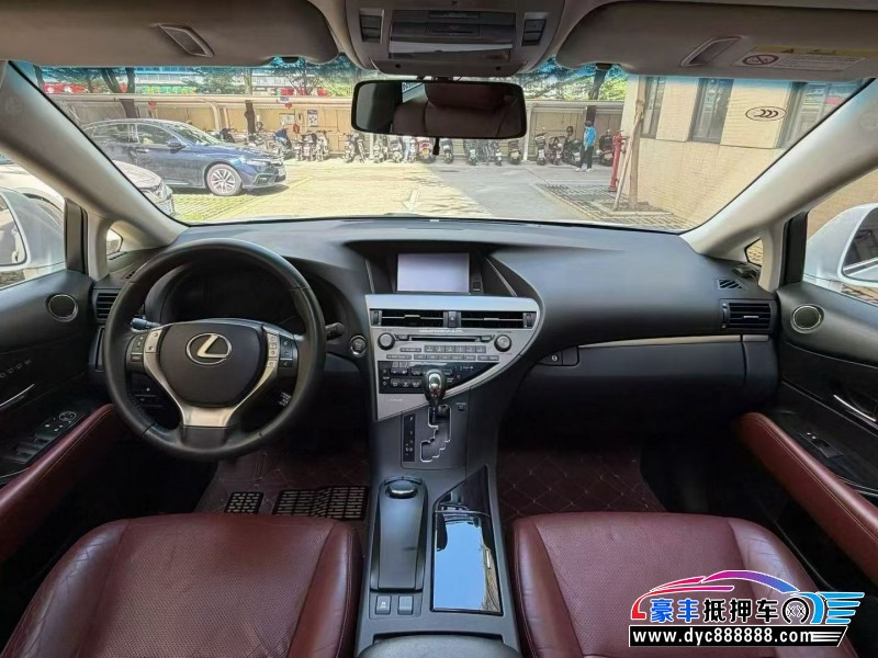 14年雷克萨斯RX轿车抵押车出售