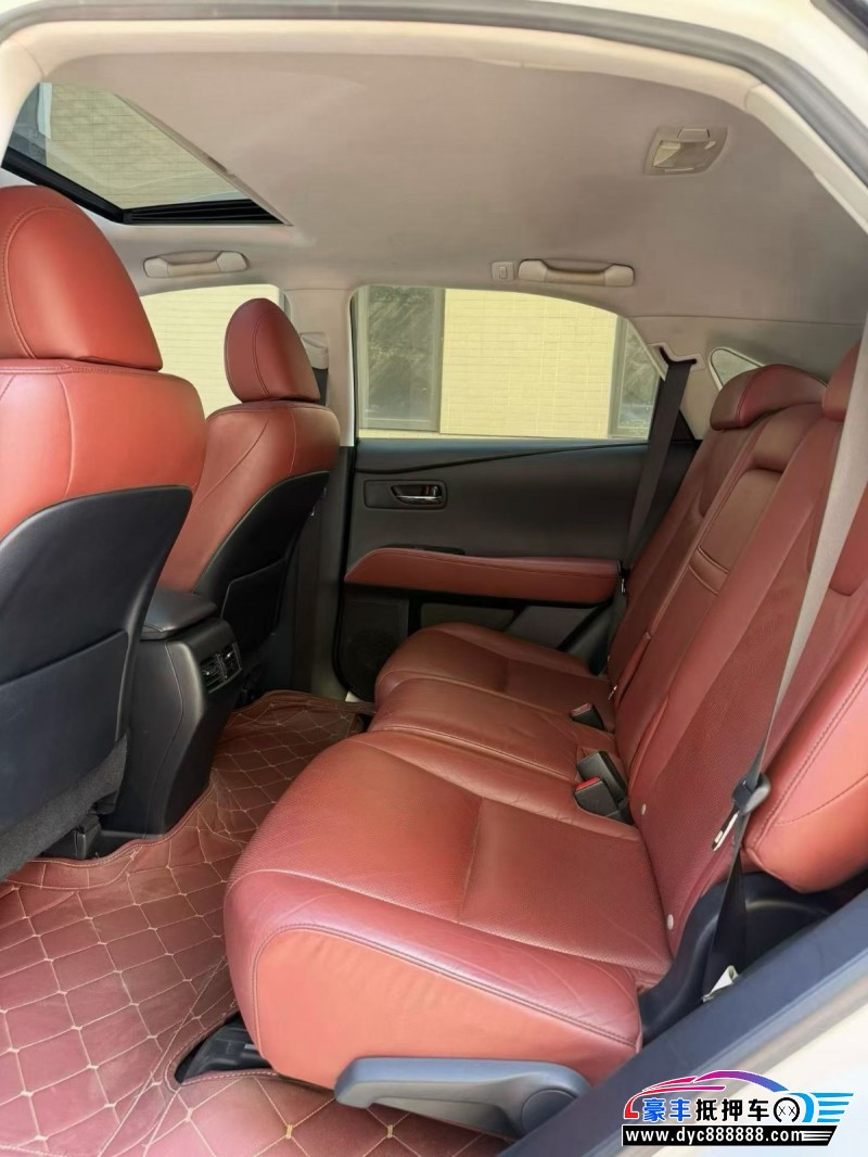 14年雷克萨斯RX轿车抵押车出售