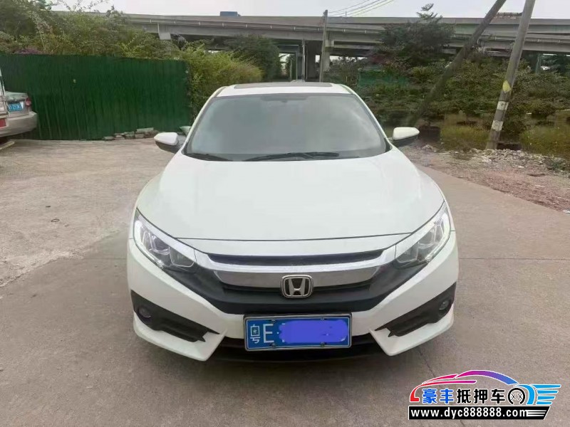 19年本田思域轿车抵押车出售