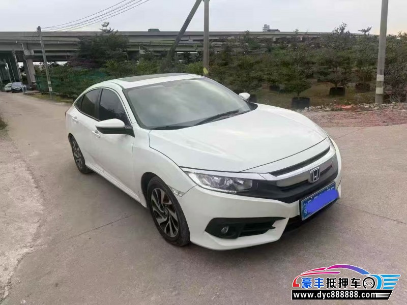 19年本田思域轿车抵押车出售
