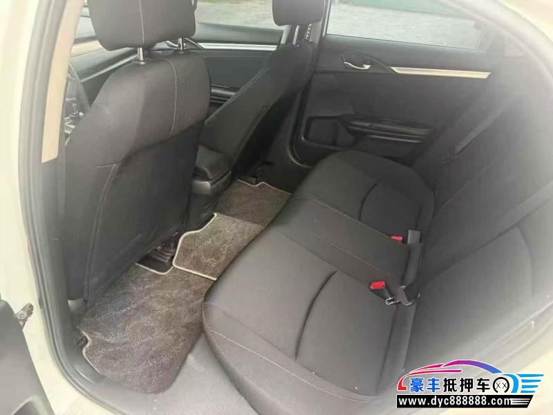 19年本田思域轿车抵押车出售