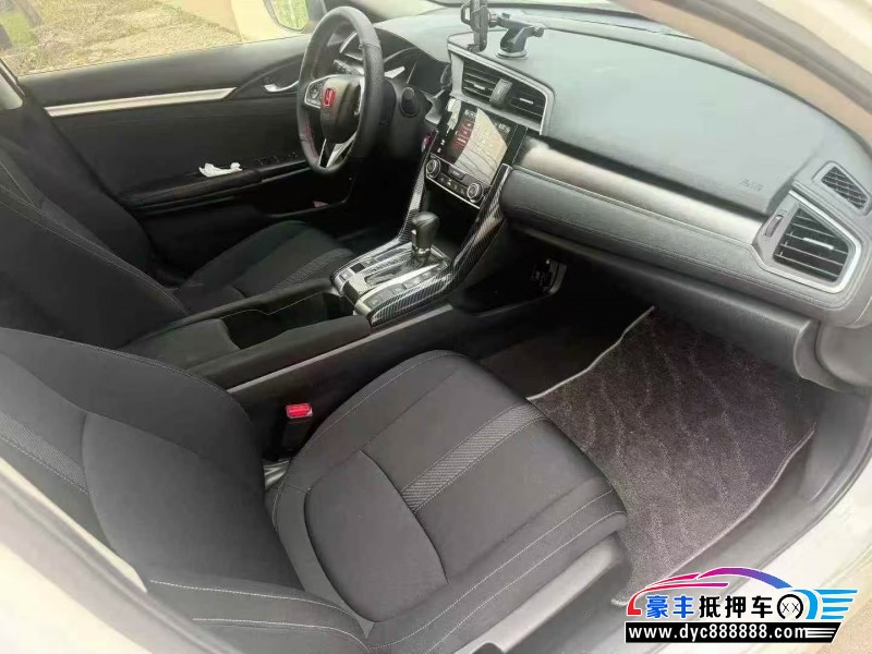 19年本田思域轿车抵押车出售