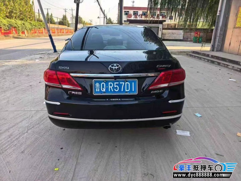 13年丰田凯美瑞轿车抵押车出售