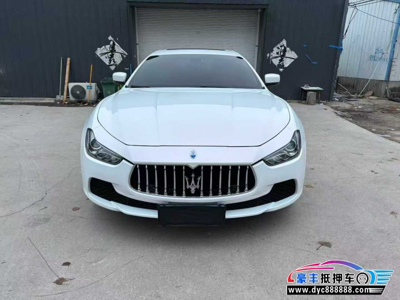 16年玛莎拉蒂Ghibli轿车抵押车出售