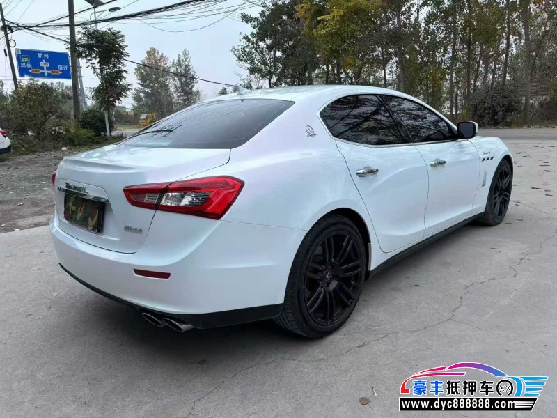 16年玛莎拉蒂Ghibli轿车抵押车出售