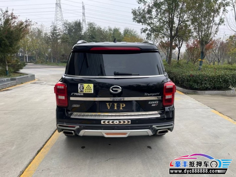 18年传祺GS8轿车抵押车出售