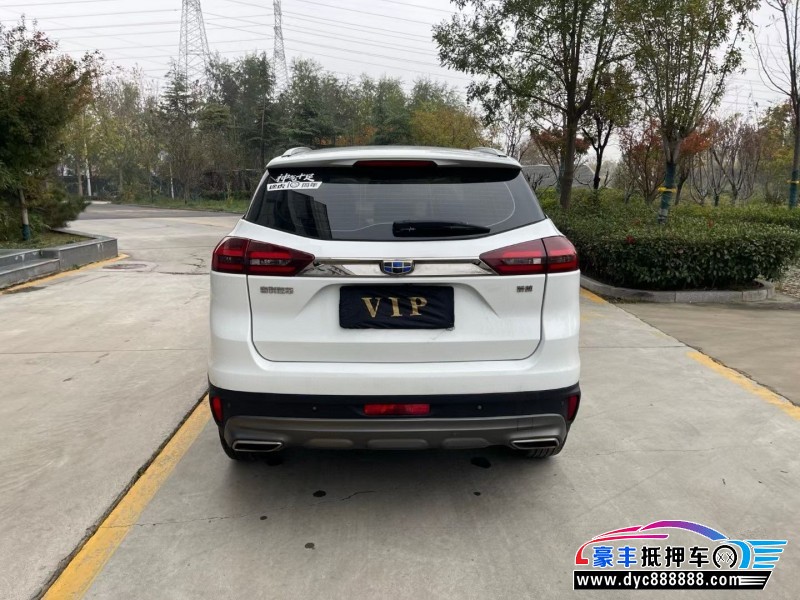 19年吉利博越轿车抵押车出售