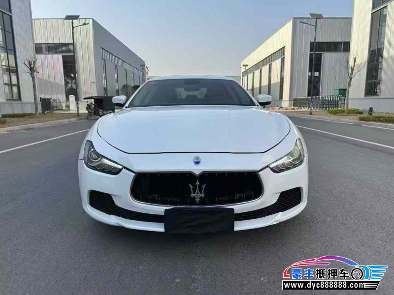 17年玛莎拉蒂Ghibli轿车抵押车出售