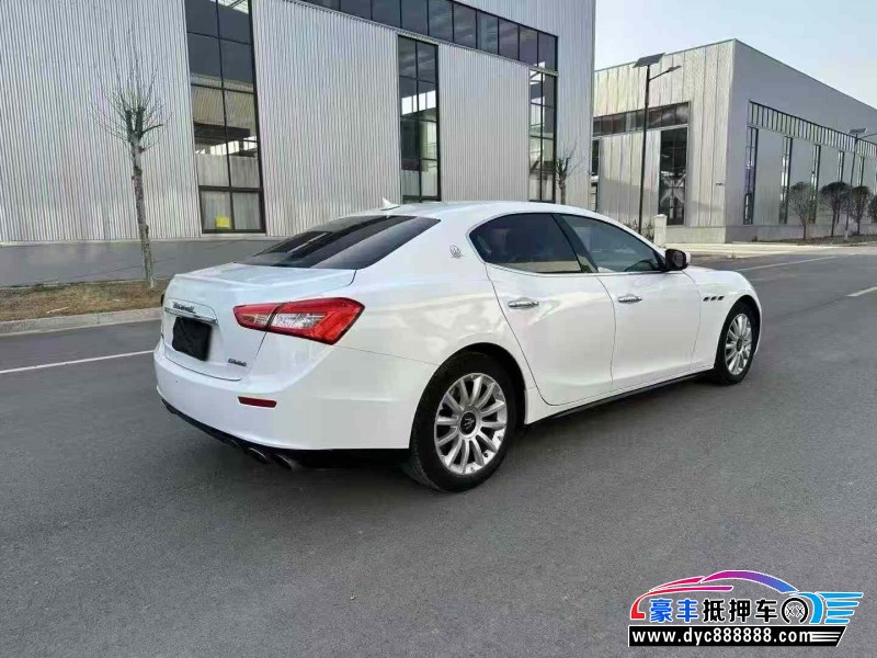 17年玛莎拉蒂Ghibli轿车抵押车出售