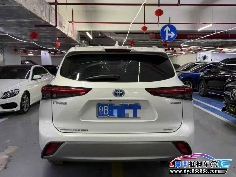 24年丰田汉兰达轿车抵押车出售