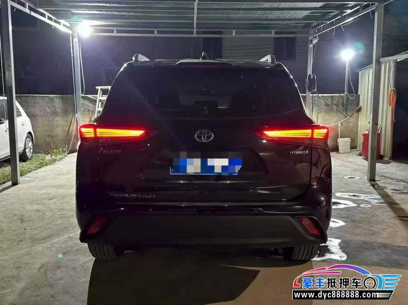 24年丰田汉兰达轿车抵押车出售