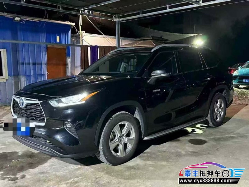 24年丰田汉兰达轿车抵押车出售