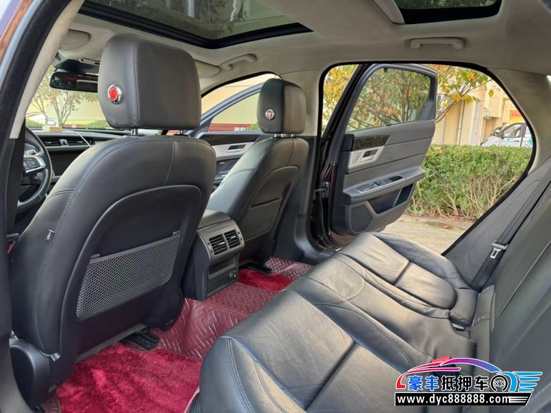 19年捷豹XFL轿车抵押车出售