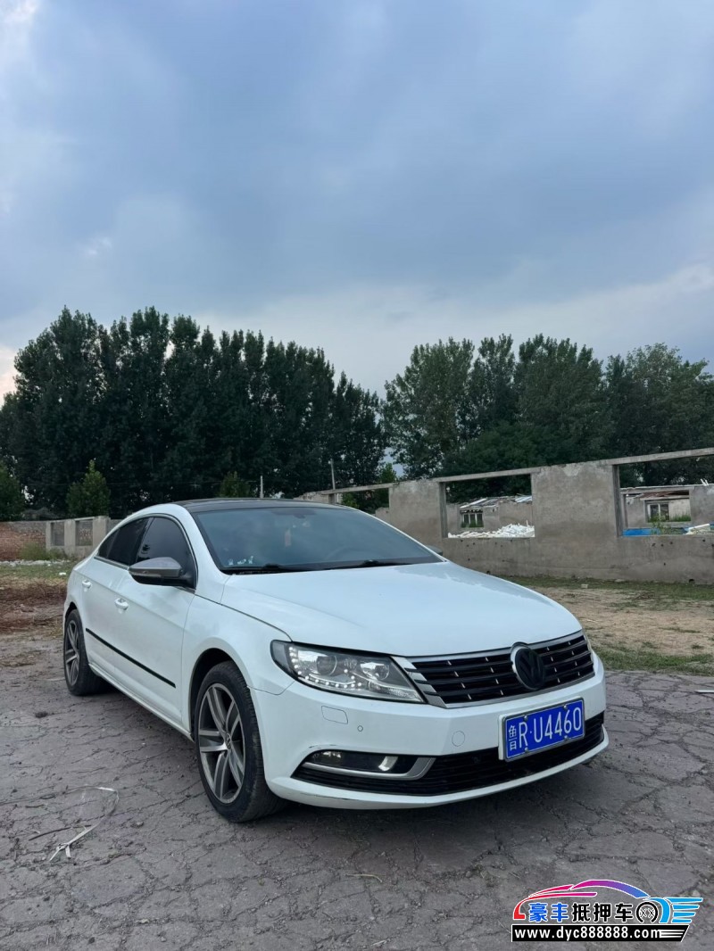 16年大众CC轿车抵押车出售
