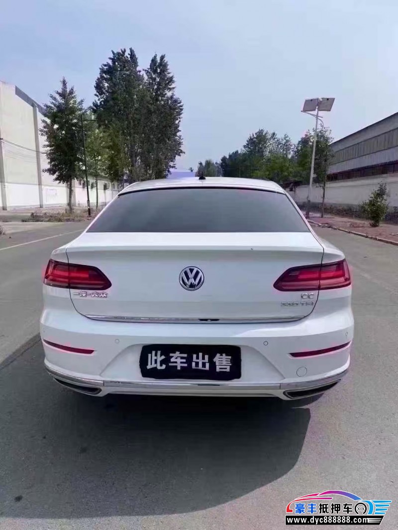 20年大众CC轿车抵押车出售