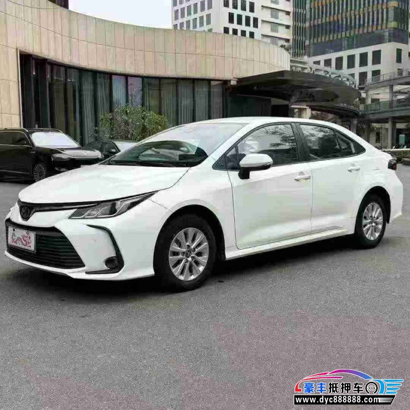 21年丰田卡罗拉轿车抵押车出售