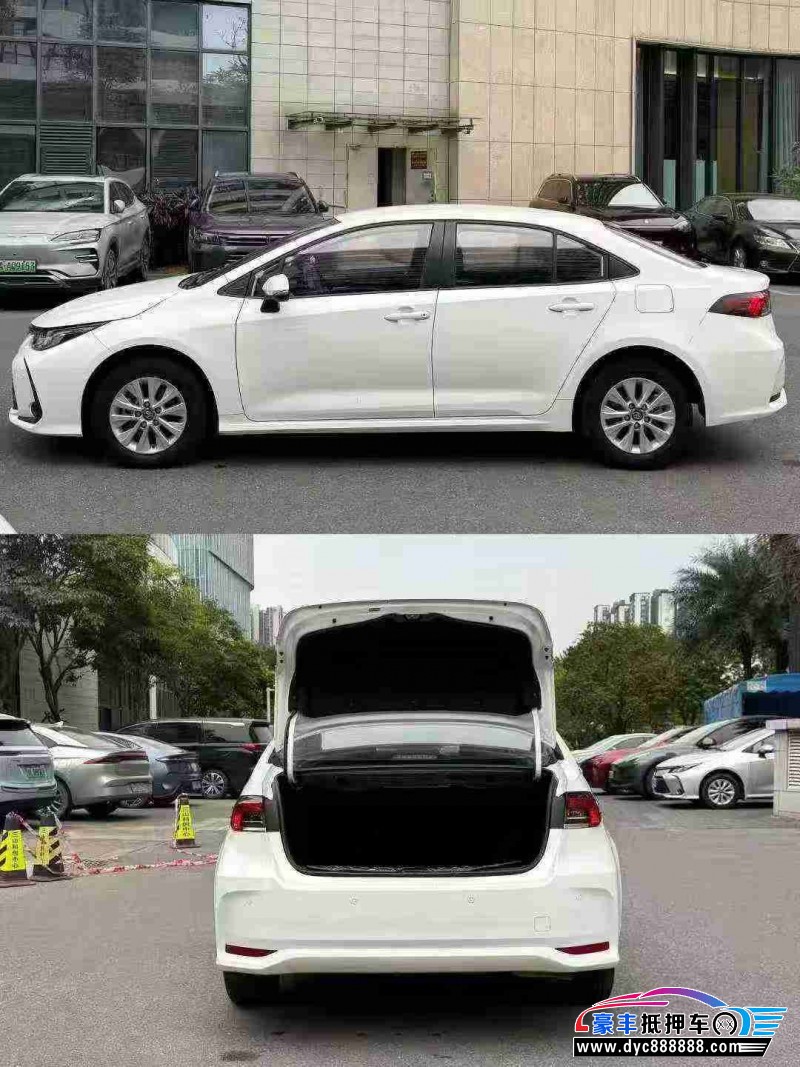 21年丰田卡罗拉轿车抵押车出售