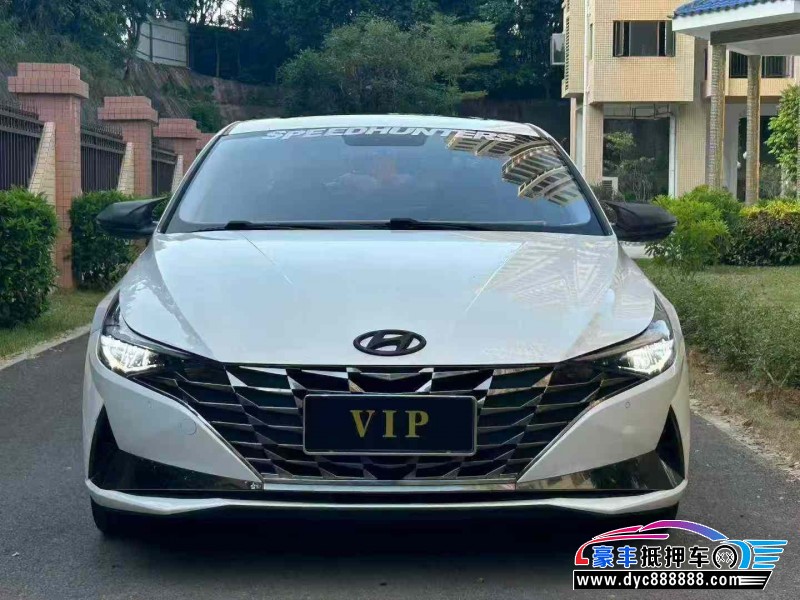 21年现代伊兰特轿车抵押车出售