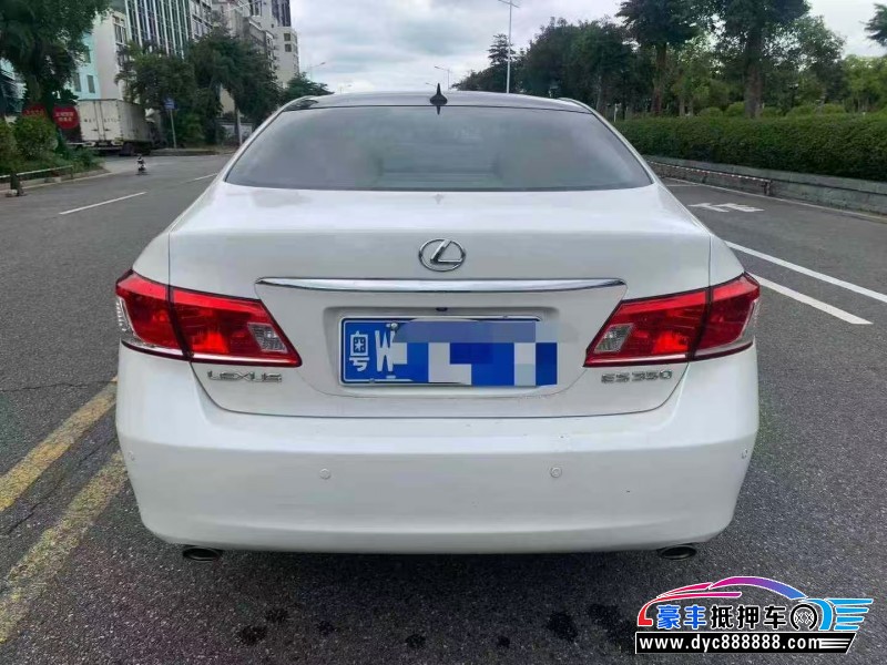 10年雷克萨斯ES轿车抵押车出售
