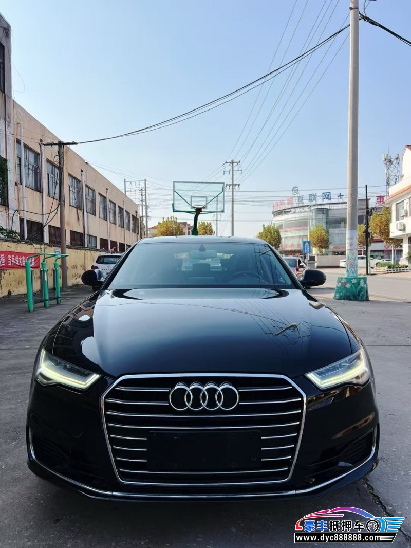 17年奥迪A6L轿车抵押车出售
