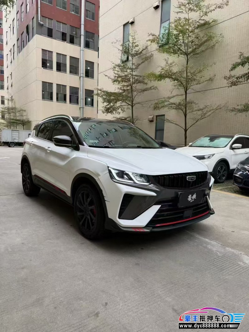 24年吉利缤越轿车抵押车出售