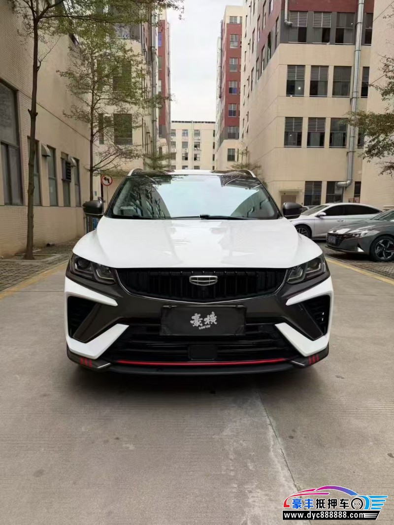 24年吉利缤越轿车抵押车出售