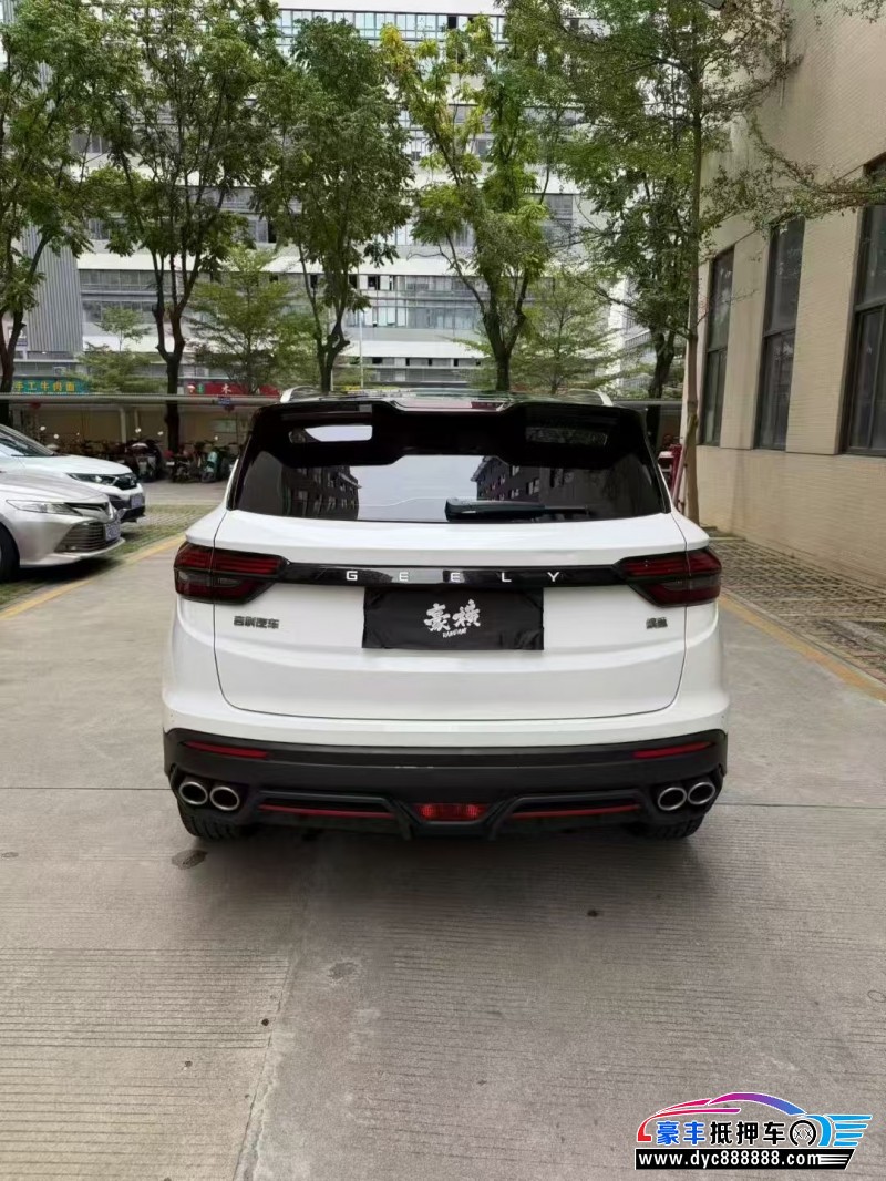 24年吉利缤越轿车抵押车出售