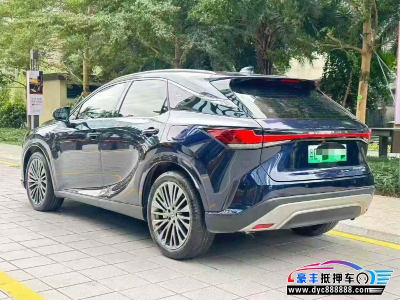 23年雷克萨斯RX轿车抵押车出售