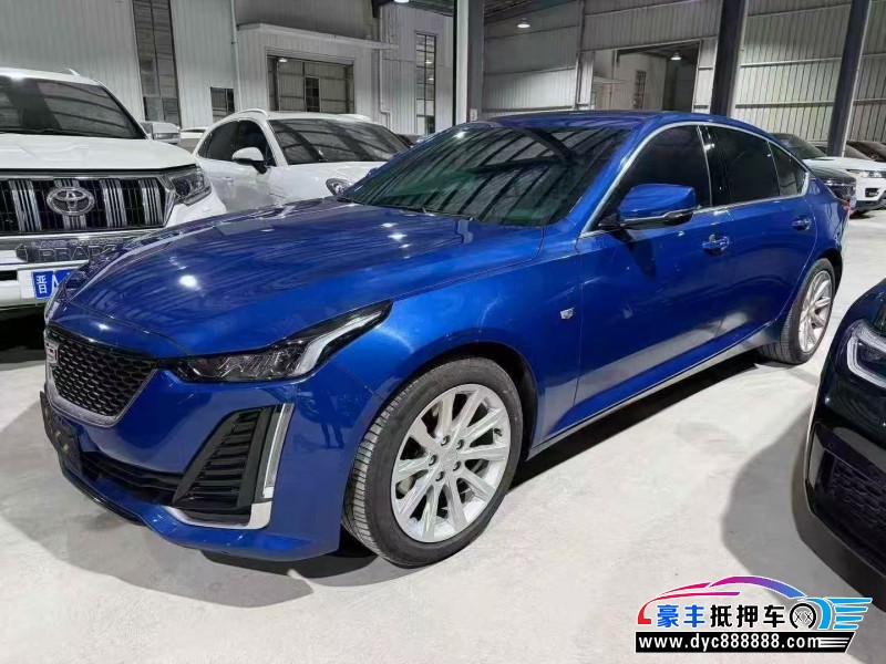 23年凯迪拉克CT5轿车抵押车出售