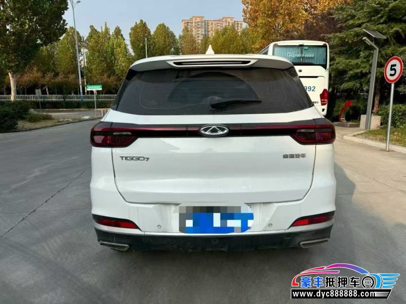 24年奇瑞瑞虎7轿车抵押车出售