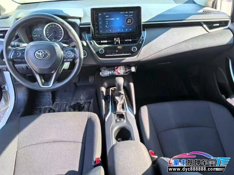 22年丰田卡罗拉轿车抵押车出售