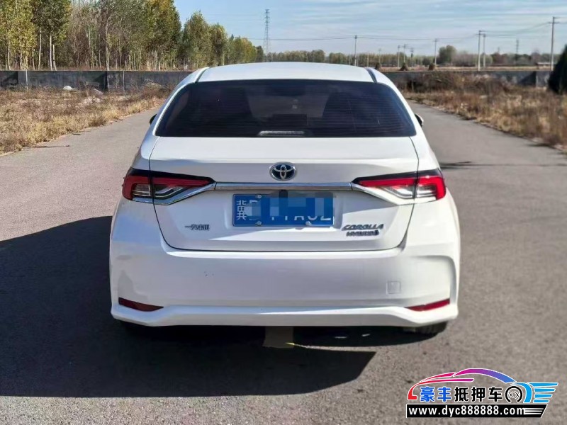 22年丰田卡罗拉轿车抵押车出售