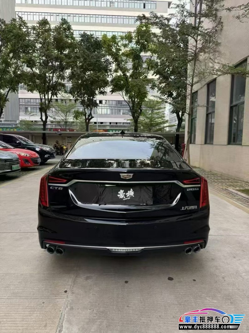 23年凯迪拉克CT6轿车抵押车出售