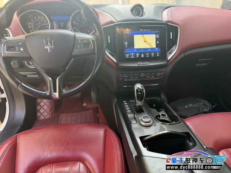 17年玛莎拉蒂Ghibli轿车抵押车出售