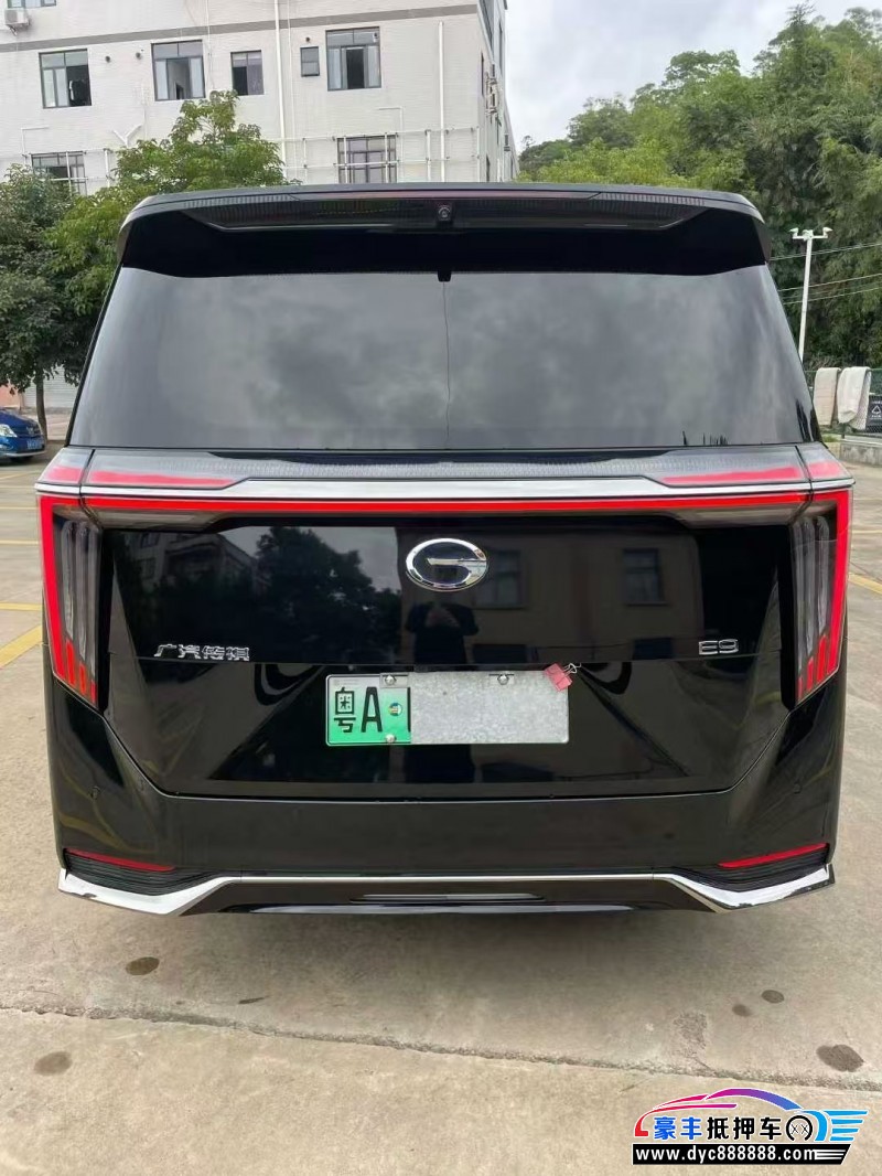 23年传祺E9轿车抵押车出售