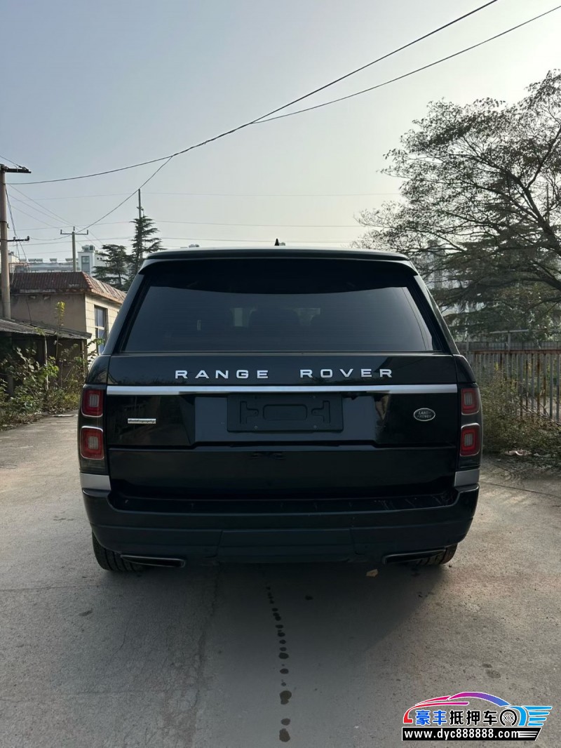 18年路虎揽胜行政轿车抵押车出售