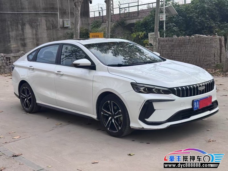 23年吉利缤瑞轿车抵押车出售