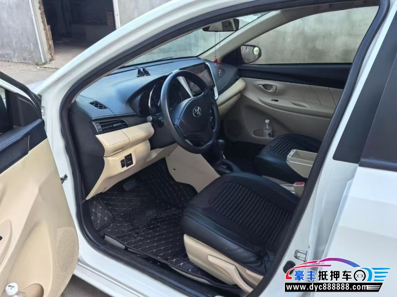 17年丰田威驰轿车抵押车出售