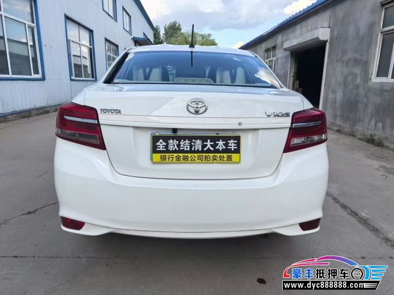 17年丰田威驰轿车抵押车出售
