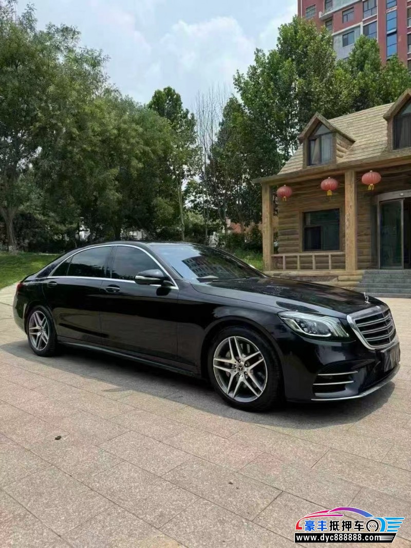 18年奔驰S轿车抵押车出售
