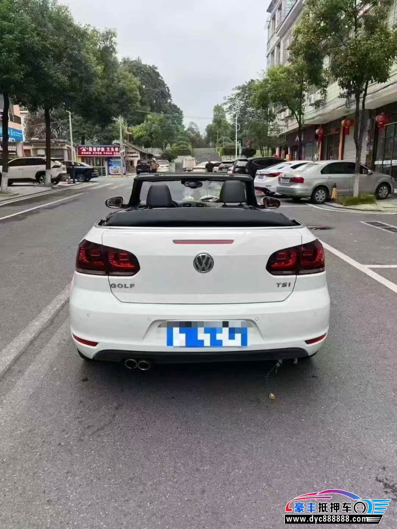 14年大众高尔夫轿车抵押车出售