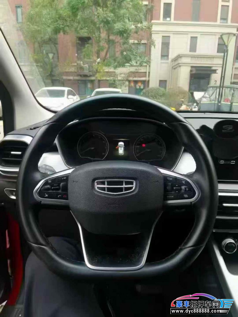 19年吉利缤越轿车抵押车出售