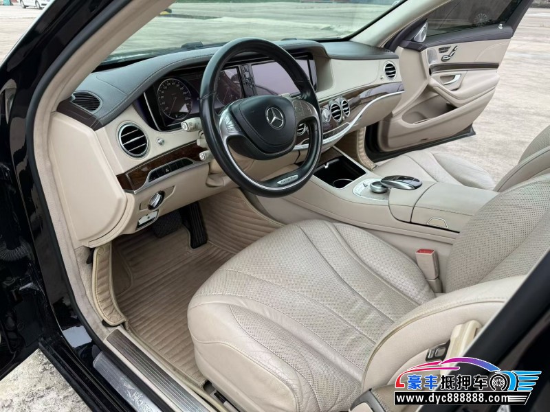 17年奔驰S轿车抵押车出售