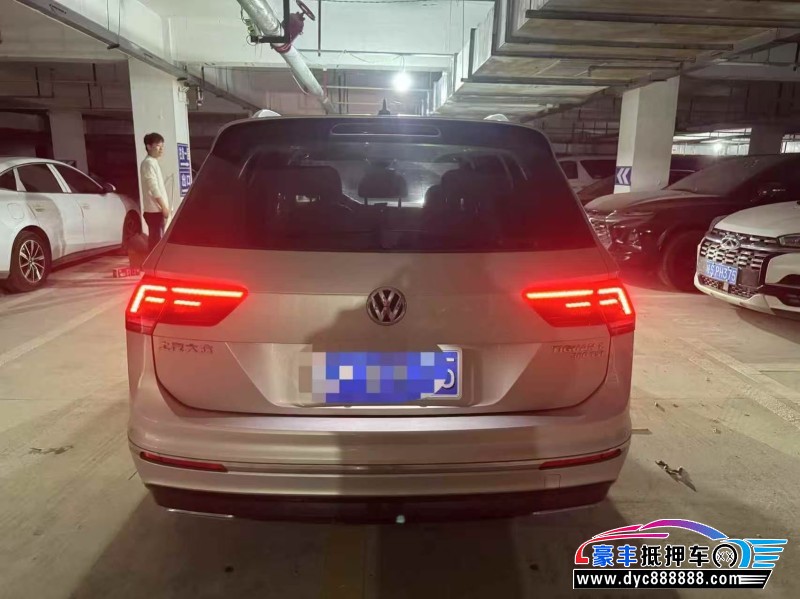 19年大众途观轿车抵押车出售