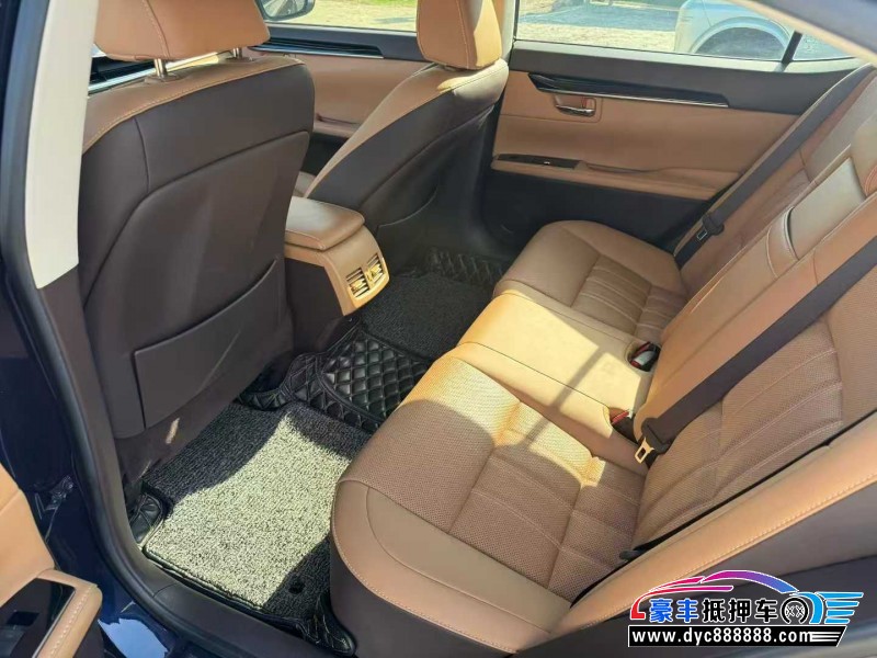 18年雷克萨斯ES轿车抵押车出售