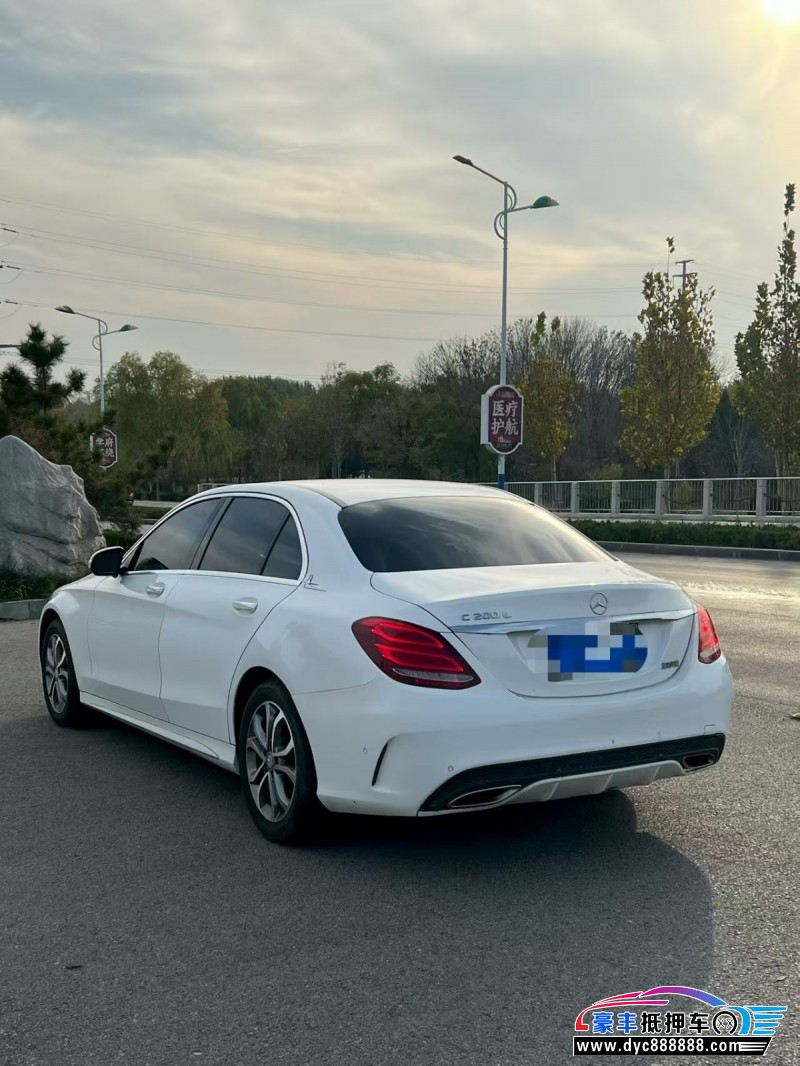 16年奔驰C轿车抵押车出售