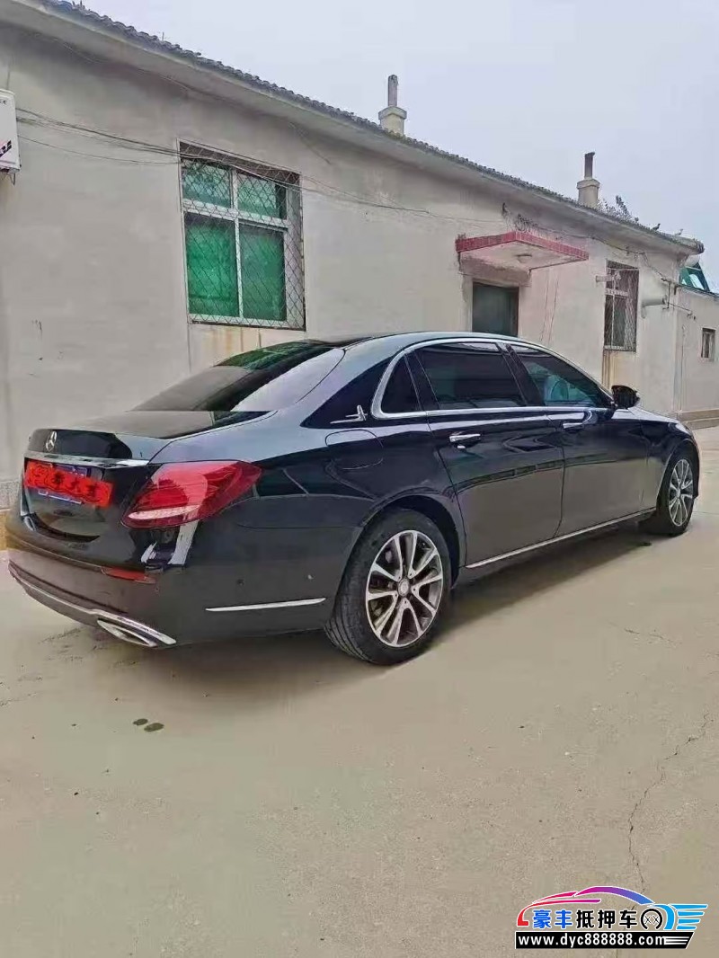 16年奔驰E轿车抵押车出售